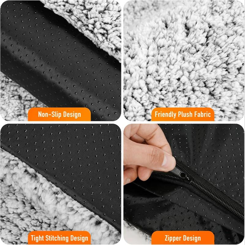 Thanksgiving/Cyber Monday/Christmas/New Year/Valentine’S Stocking Stuffer 🐾 2.0 Self-Heating Cat Bed - Double-Layer Aluminum Foil Pad with Washable Slip-Resistant Cover