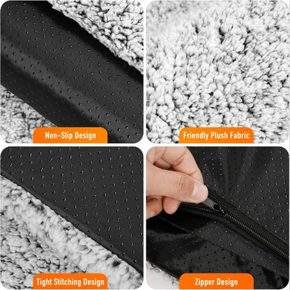 Thanksgiving/Cyber Monday/Christmas/New Year/Valentine’S Stocking Stuffer 🐾 2.0 Self-Heating Cat Bed - Double-Layer Aluminum Foil Pad with Washable Slip-Resistant Cover